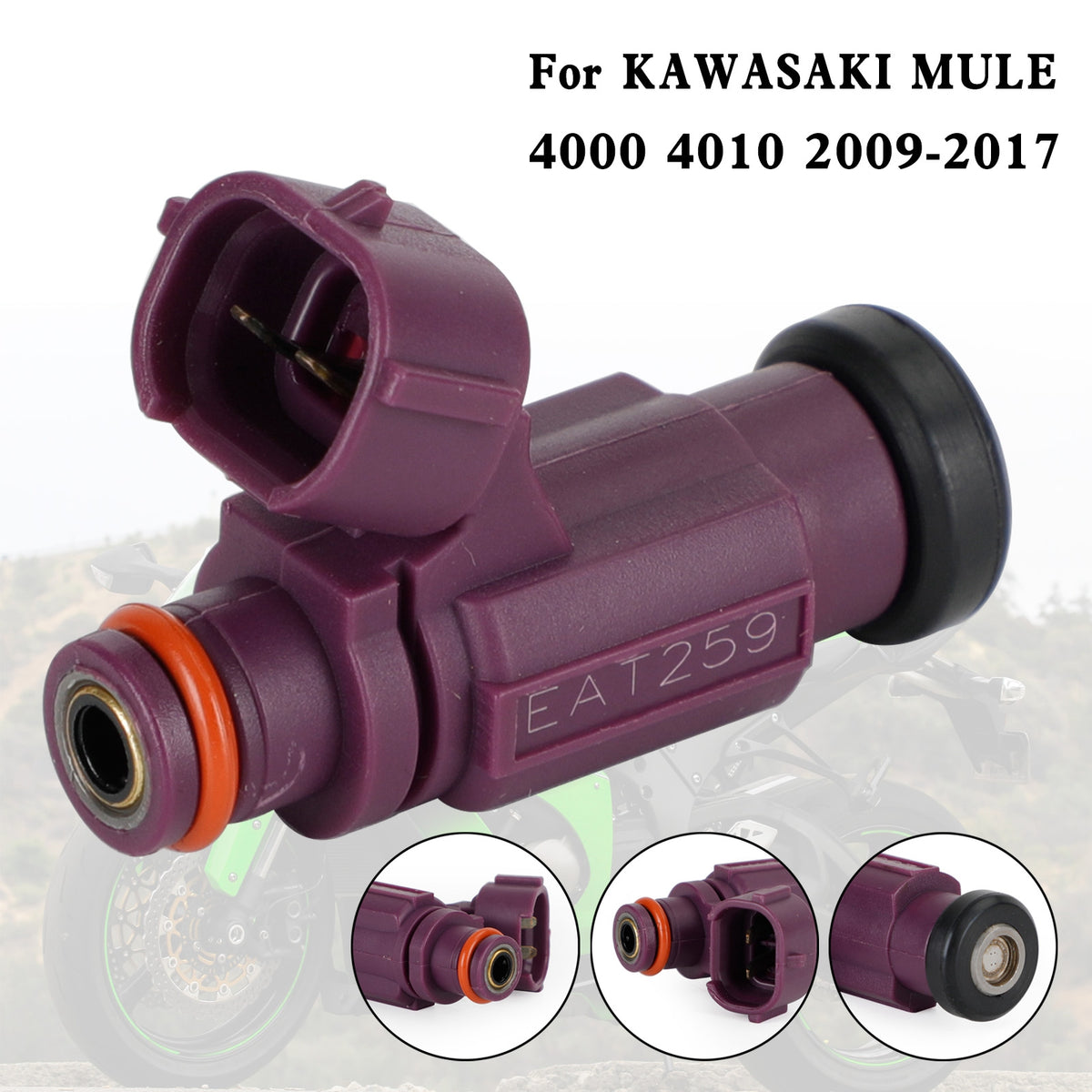 KAWASAKI MULE 4000 4010 2009-2017 Fuel Injector EAT259 49033-2060 490332060