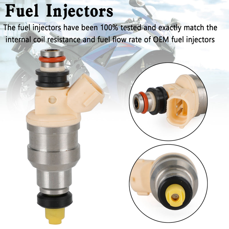 Suzuki Sidekick Tracker X-90 1.6L INP-470 15710-58B00 Fuel Injectors Fit