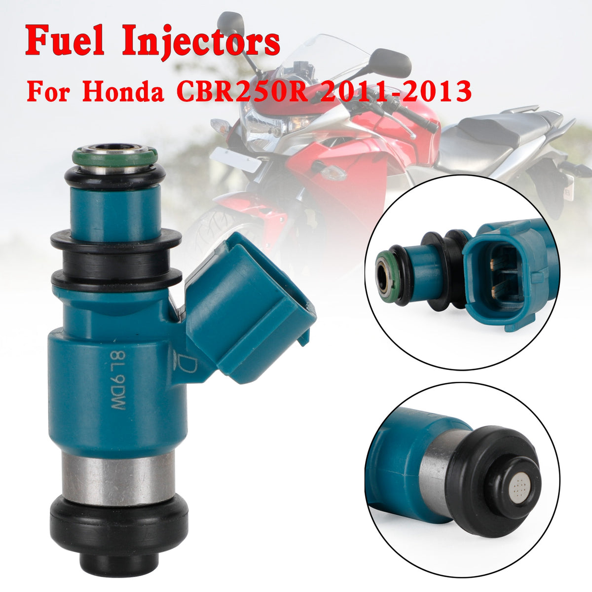 Honda CBR250R Shadow Phantom 750 16450-MFE-641 16450MFE641 Fuel Injector