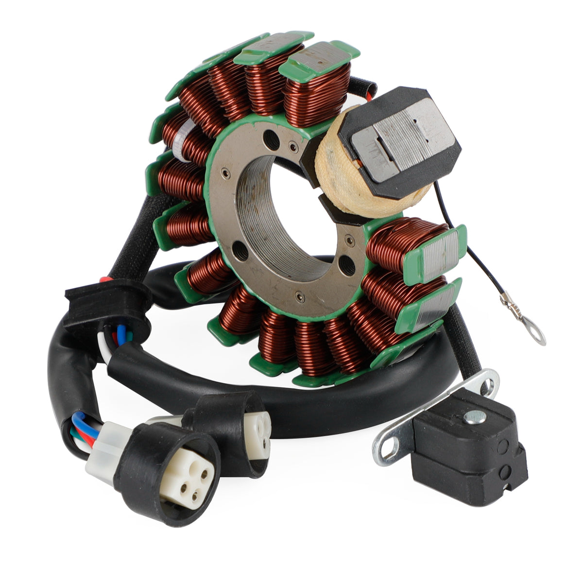 1986-1991 Yamaha Moto 4 YFM225 YFM250 Magneto Stator+Voltage Rectifier+Gasket
