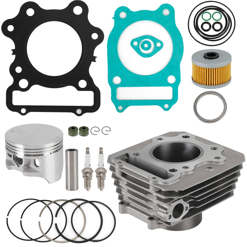 Honda 1988-2000 TRX300 TRX 300 Fourtrax Piston Gaskets Top End Kit Cylinder Jug