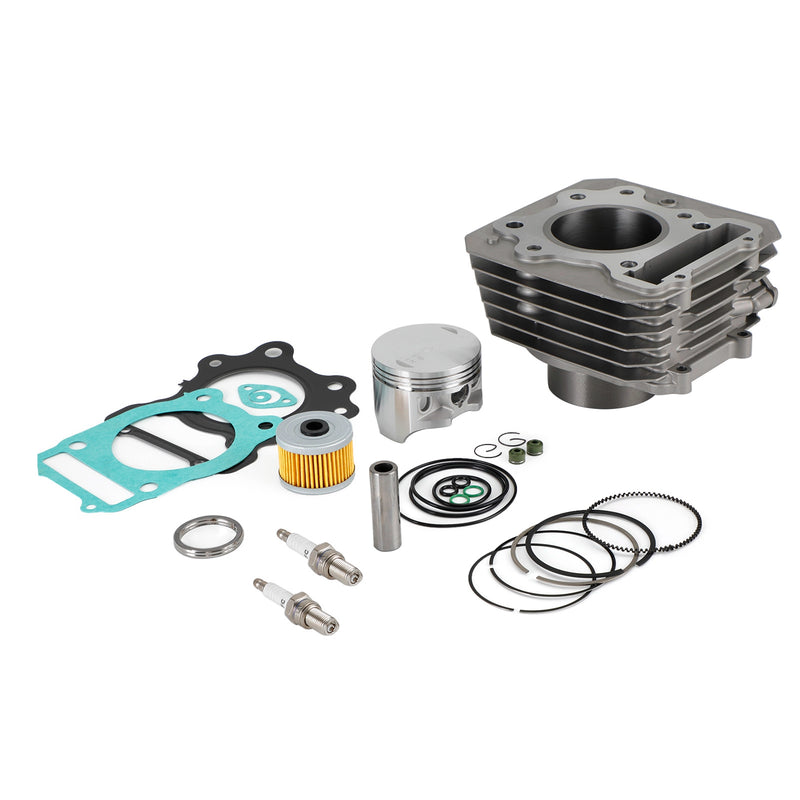 Honda 1988-2000 TRX300 TRX 300 Fourtrax Piston Gaskets Top End Kit Cylinder Jug