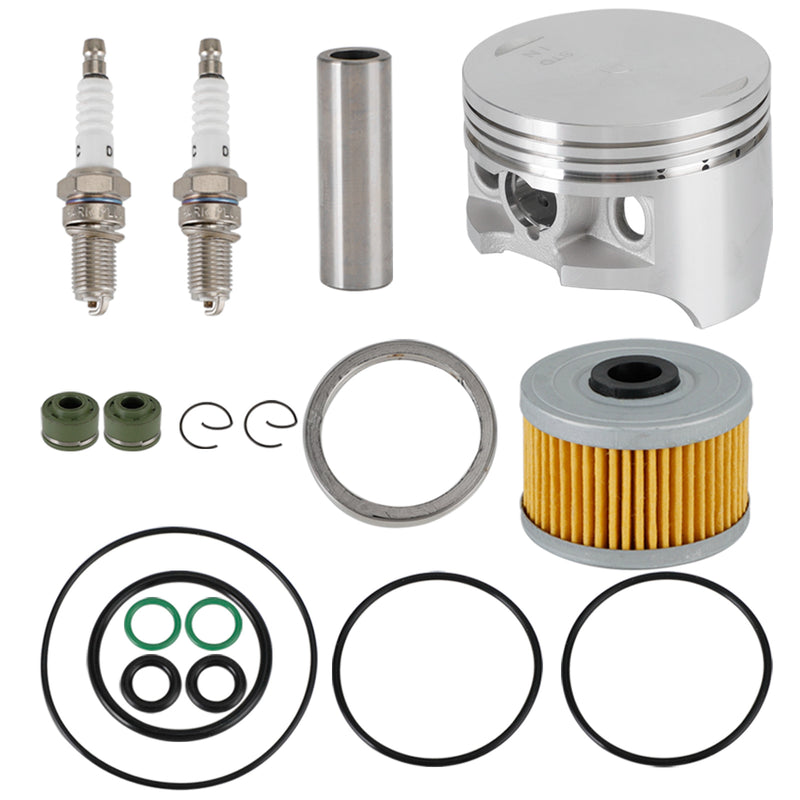 Honda 1988-2000 TRX300 TRX 300 Fourtrax Piston Gaskets Top End Kit Cylinder Jug