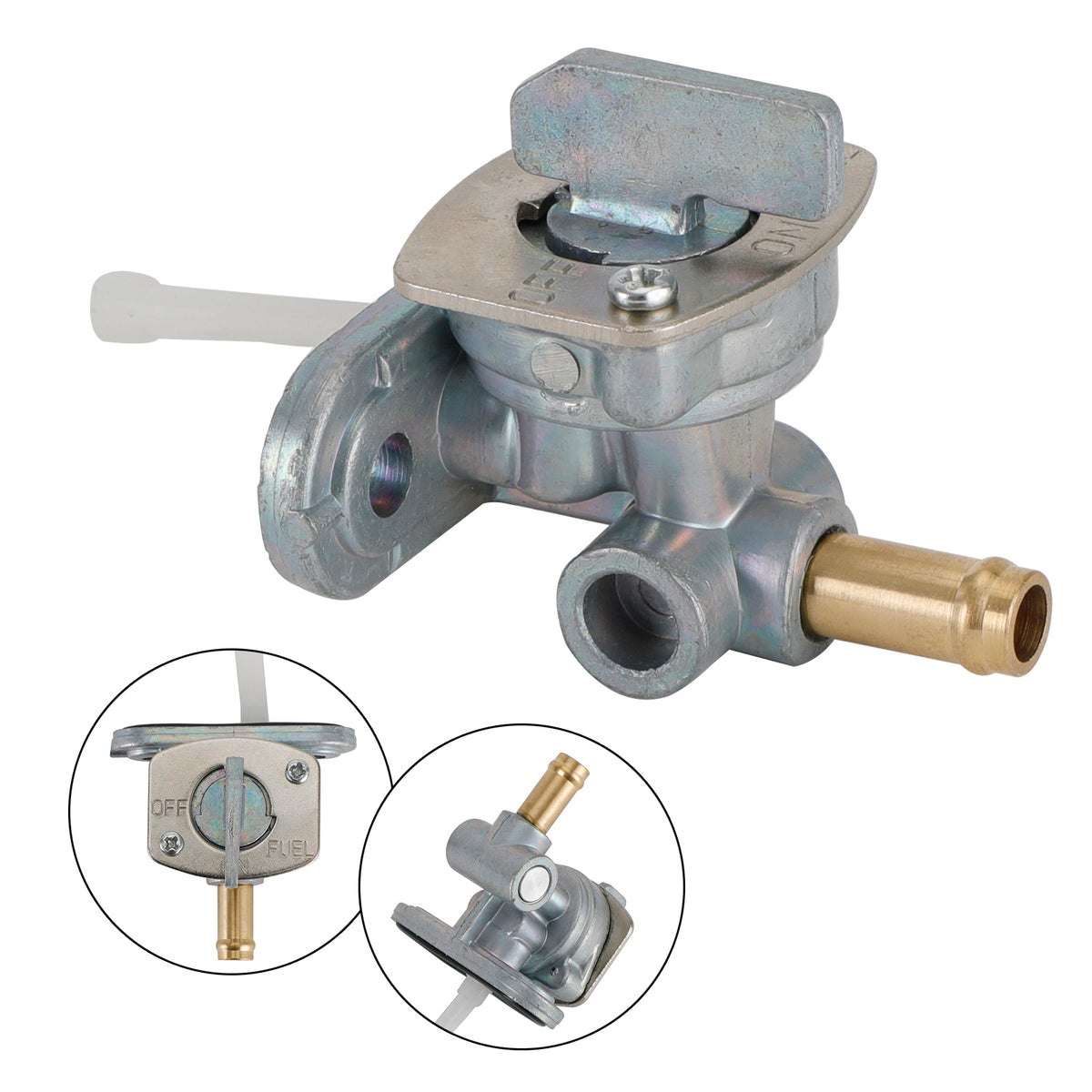 Yamaha YZ125 YZ250 2006-2022 3JD-24500-10 Gas Tank Fuel Cock Valve Petcock