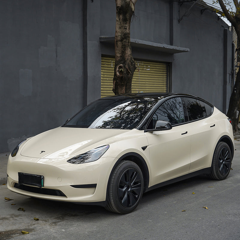 Pepper White PET Car Wrap Film High Gloss Vehicle Wrap