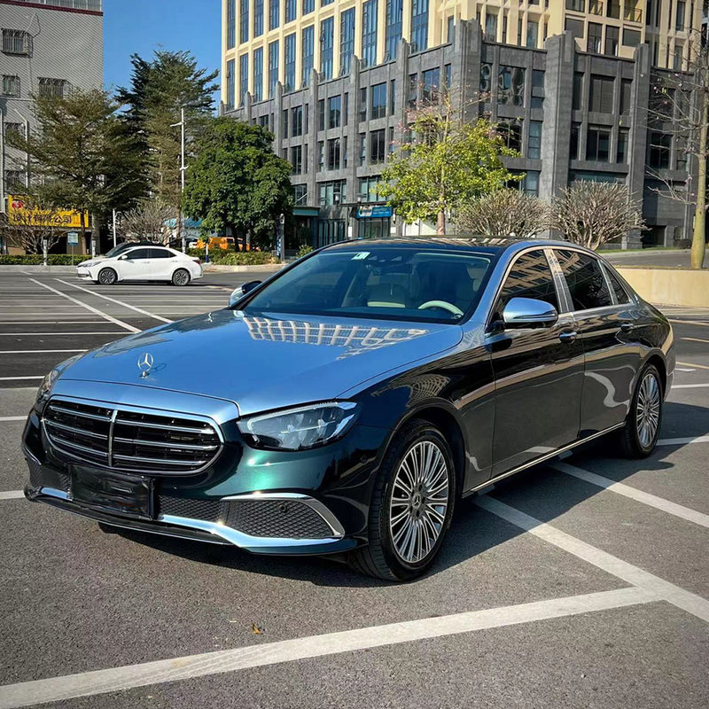 Liquid Metal Mercury Silver PET Car Wrap Film High Gloss Vehicle Wrap