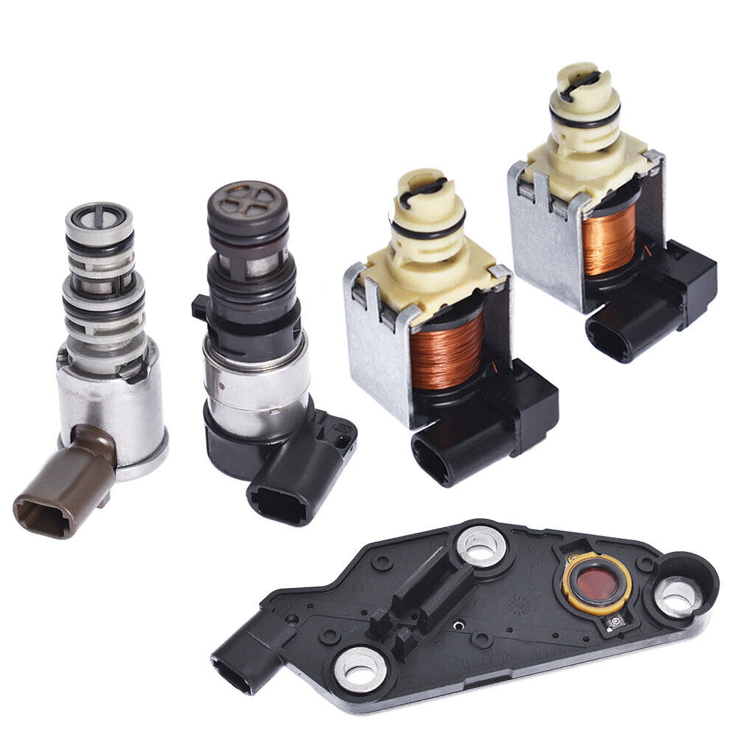 2003-2005 Monte Carlo 3.4L 3.8L FWD 4T65E Transmission Solenoid Kit TCC 2 Shift EPC Switch 4T78E