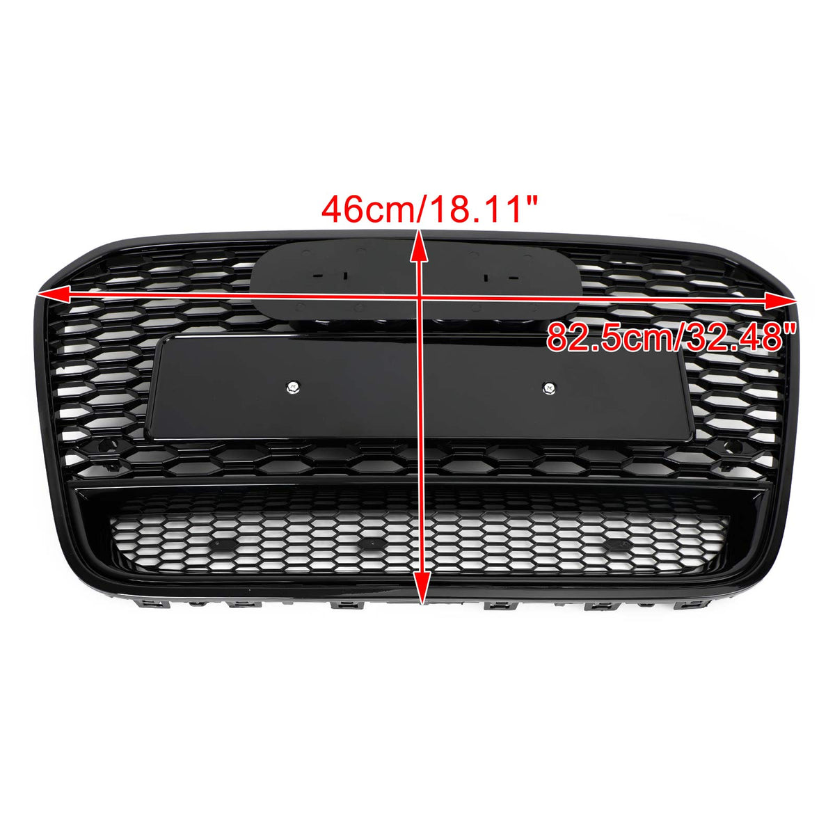 2012-2015 Audi A6 S6 C7 RS6 Style Front Mesh Honeycomb Grille Grill