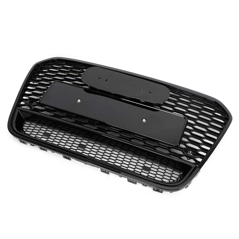 2012-2015 Audi A6 S6 C7 RS6 Style Front Mesh Honeycomb Grille Grill