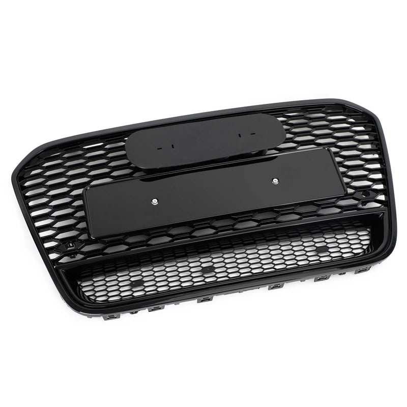 2012-2015 Audi A6 S6 C7 RS6 Style Front Mesh Honeycomb Grille Grill