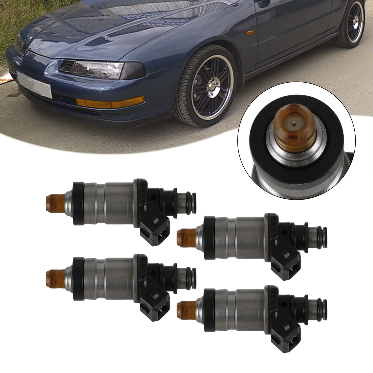 Honda Prelude 2.2L VTEC 1993-1996 4PCS Fuel Injectors 06164-P0F-000
