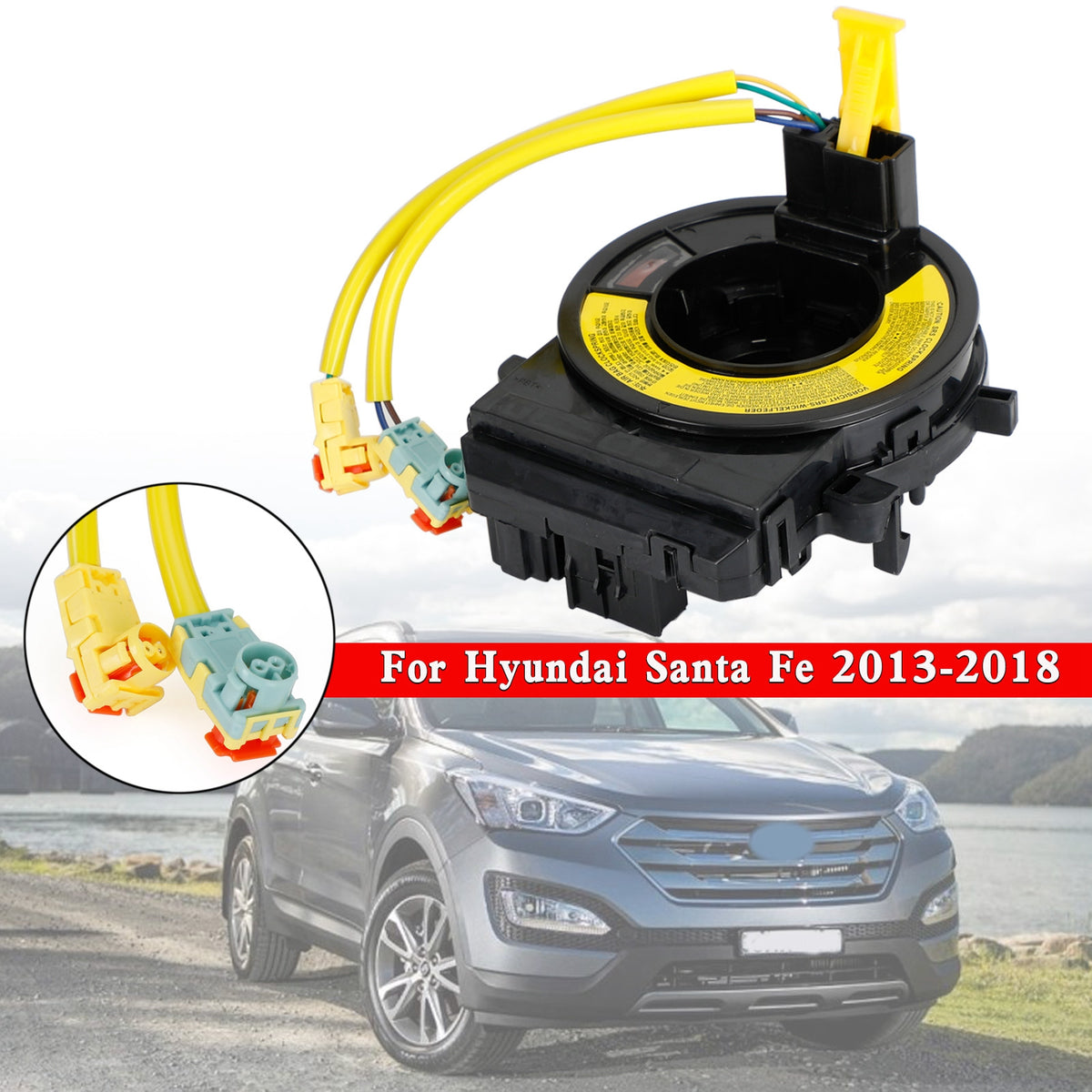 Hyundai Santa Fe 2013-2018 Squib Spiral Cable Clock Spring 93490-4Z120