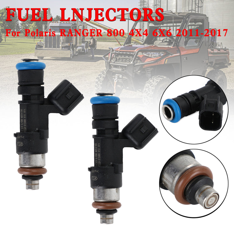 Polaris Ranger XP 800 1204318 0280158197 GX1111IJ117XG 1204319 2PCS Fuel Injectors