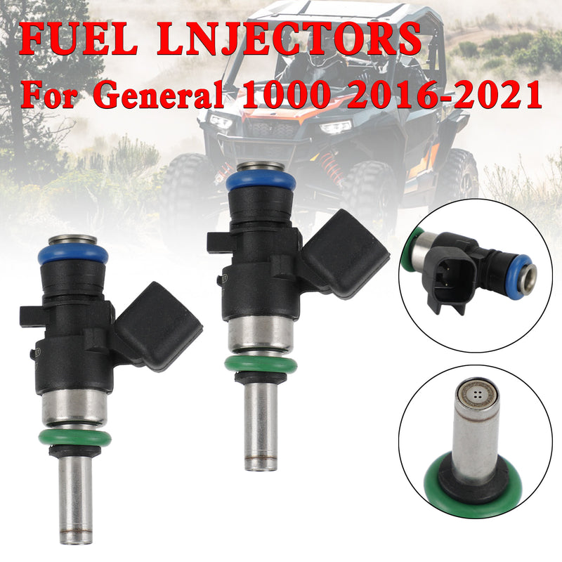 Polaris General RZR RS1 XP1000 2014-2021 2521387 0280158337 2PCS Fuel Injectors