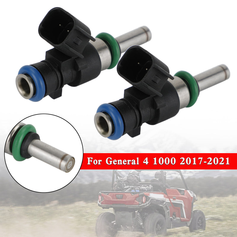 Polaris General RZR RS1 XP1000 2014-2021 2521387 0280158337 2PCS Fuel Injectors