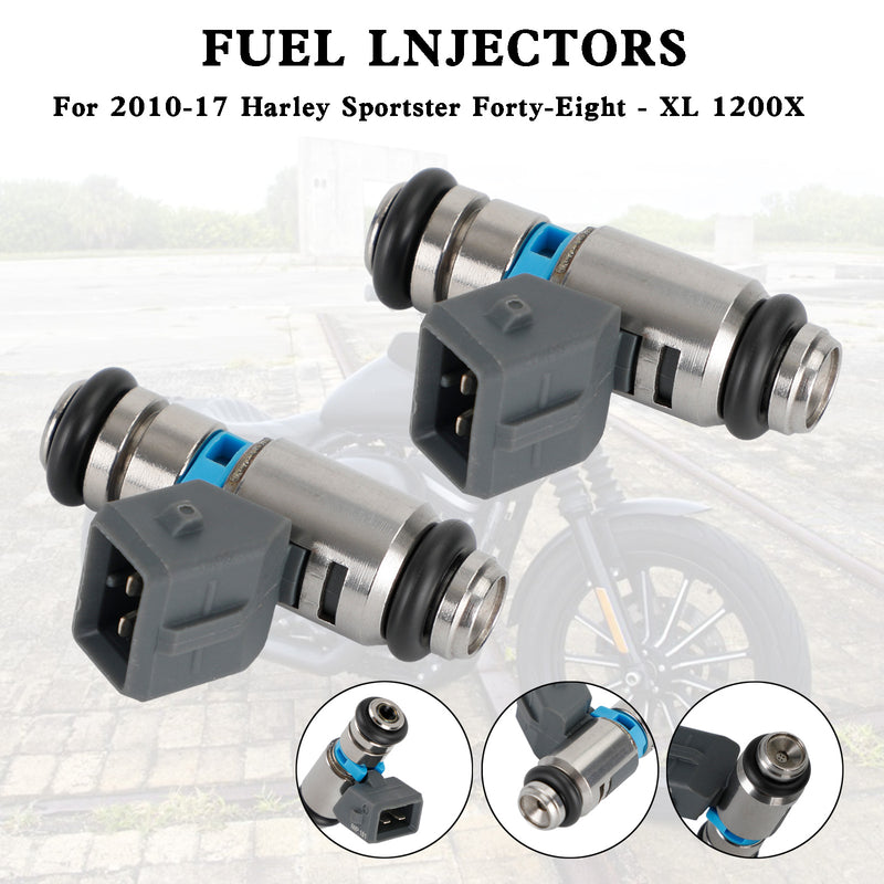 Sportster Custom XL IWP181 27706-07A 994635-3731 2PCS Fuel Injectors