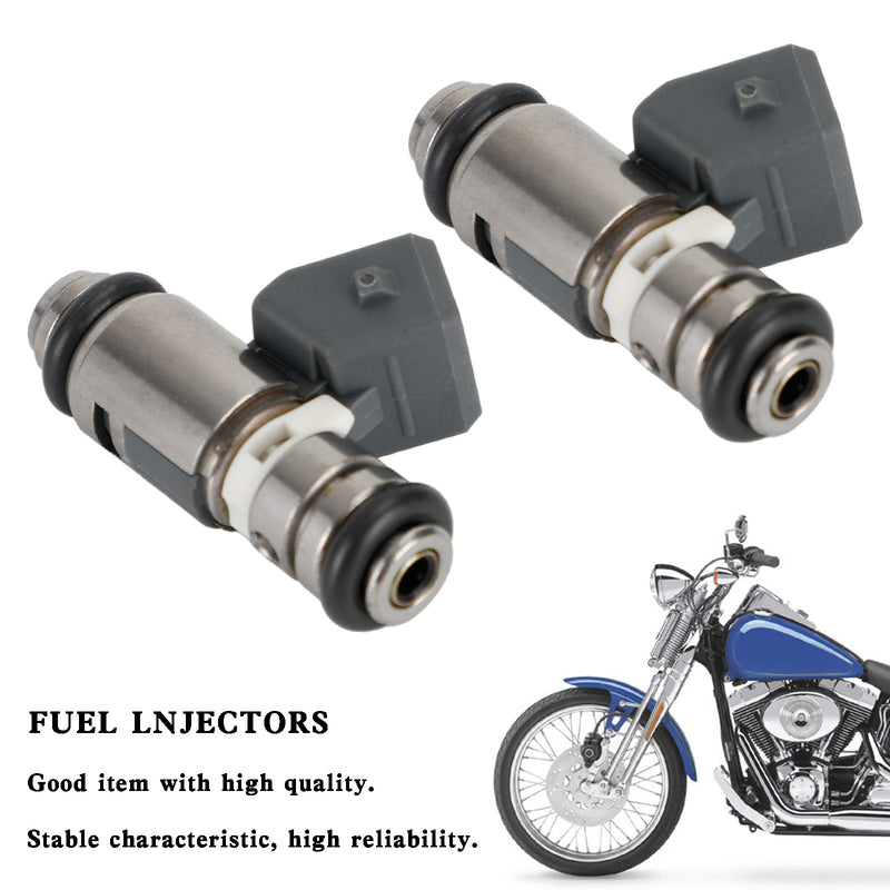 Dyna FLH FLT 2001-2010 IWP162 28040151A IWP-162 2PCS Fuel Injectors