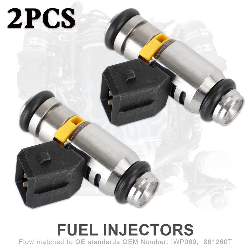 Fiat Marine Mercruiser IWP069 2PCS Fuel Injectors 861260T