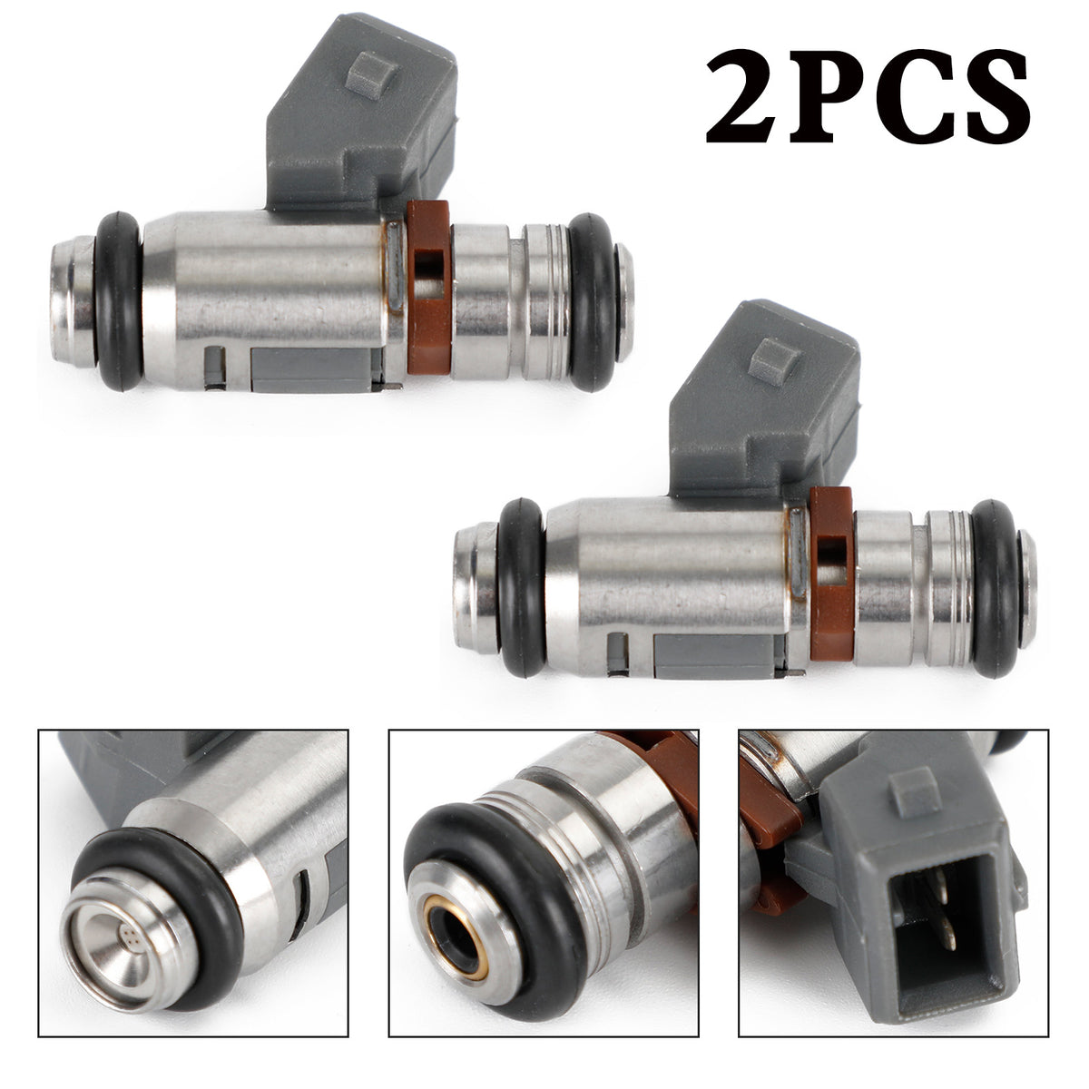 2PCS FUEL INJECTOR IWP043 FOR DUCATI MOTORCYCLES Supersport MH900 Monster 75112043