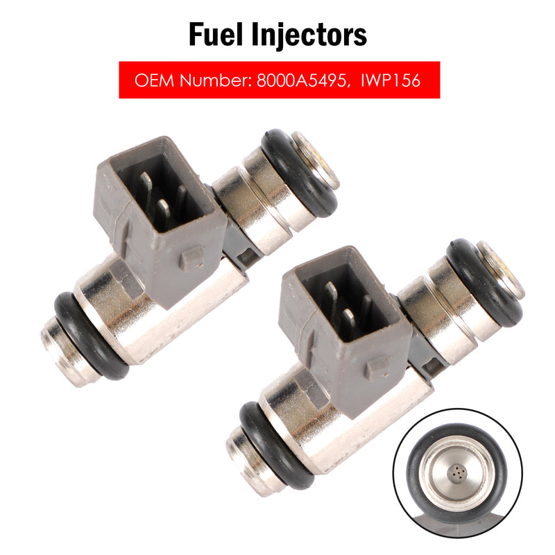 MV AGUSTA BRUTAL 910R 910S 2006-2011 2PCS Fuel Injector 8000A5495 IWP156