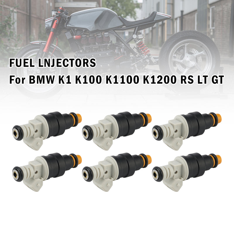 BMW K1 K100 K1100 K1200 RS LT GT 6PCS 0280150941 Fuel Injector 0280150705