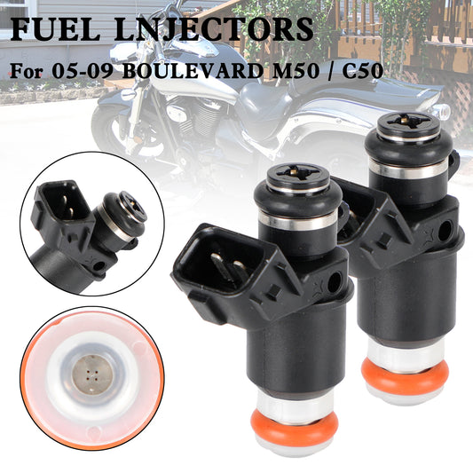Suzuki BOULEVARD M50 / C50 15710-14g00 2PCS 16450-PLD-003 Fuel Injectors