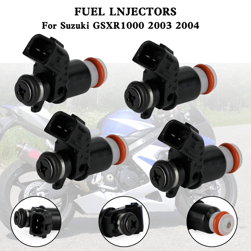 Suzuki GSXR1000 2003-2004 4PCS 15710-10G00 Fuel Injector Repair BSS04