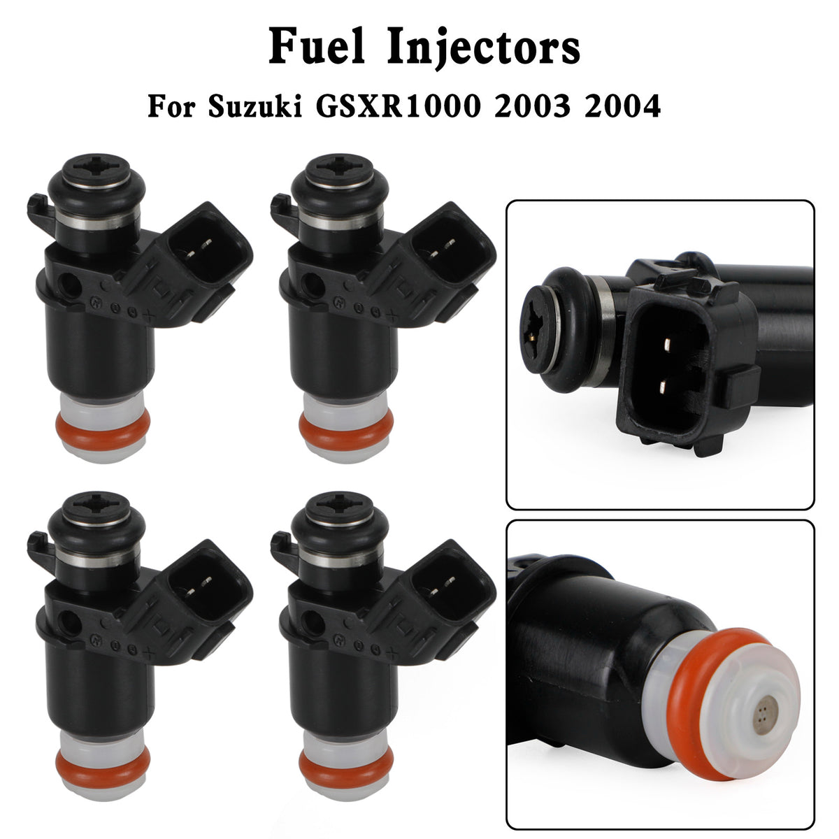 Suzuki GSXR1000 2003-2004 4PCS 15710-10G00 Fuel Injector Repair BSS04