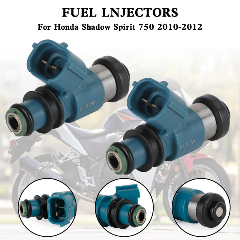 Honda CBR250R Shadow Phantom 750 16450-MFE-641 16450MFE641 2PCS Fuel Injector