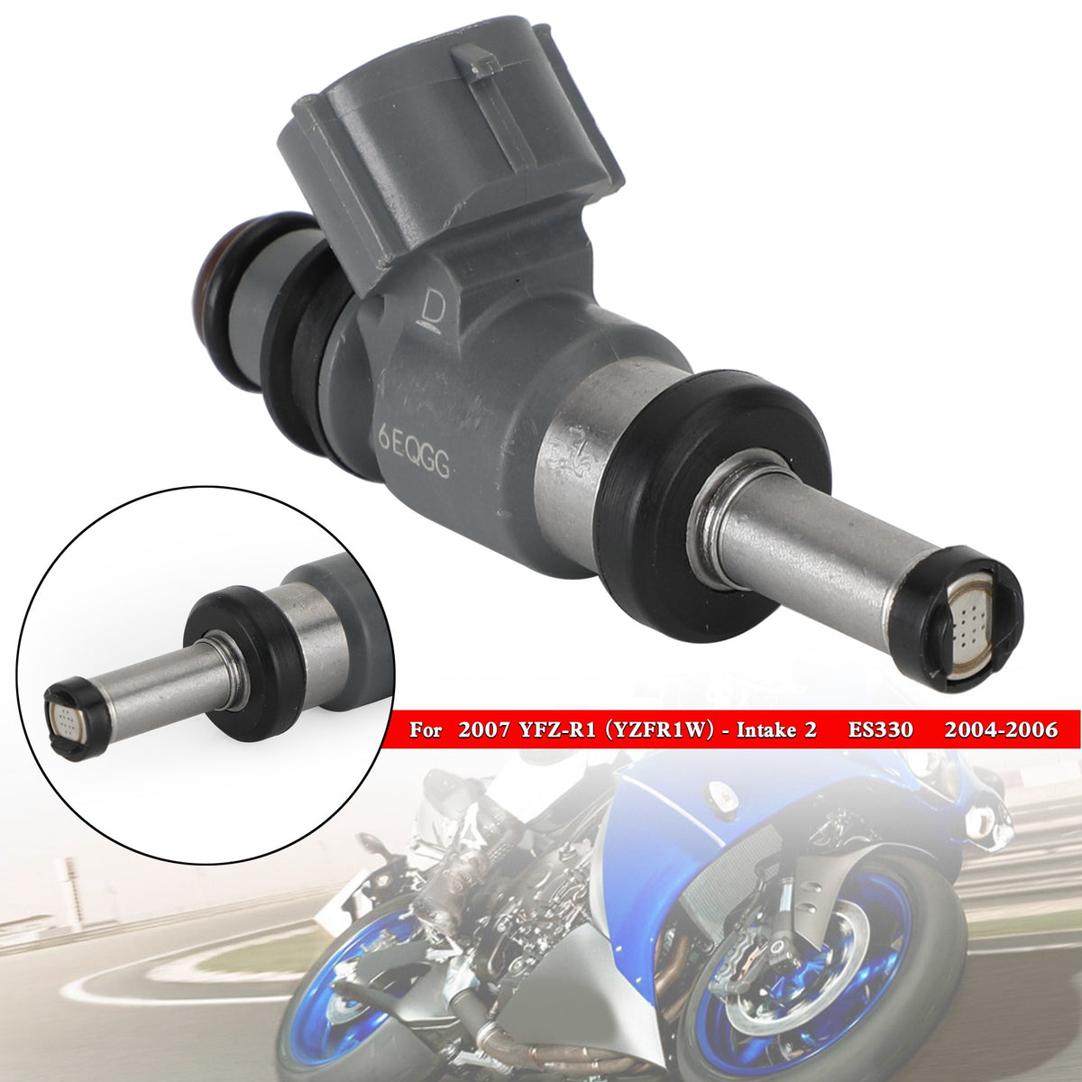 Yamaha WR250 FZ09 FZ10 MT09 MT10 YFZ R1 Fuel Injector 4C8-13761-00-00