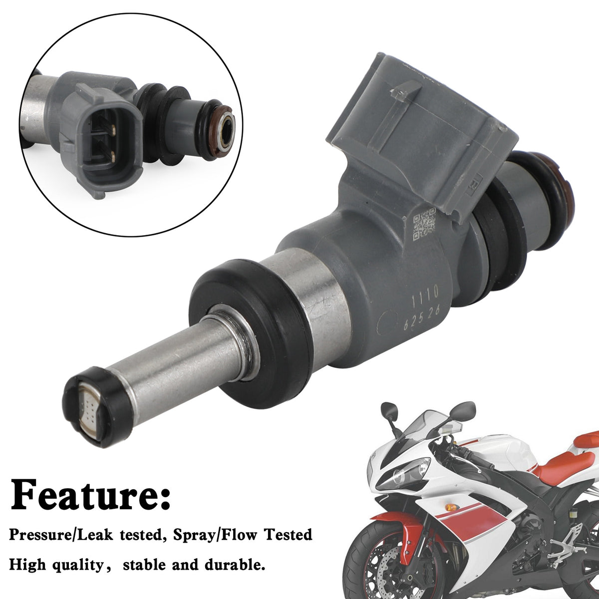 Yamaha WR250 FZ09 FZ10 MT09 MT10 YFZ R1 Fuel Injector 4C8-13761-00-00