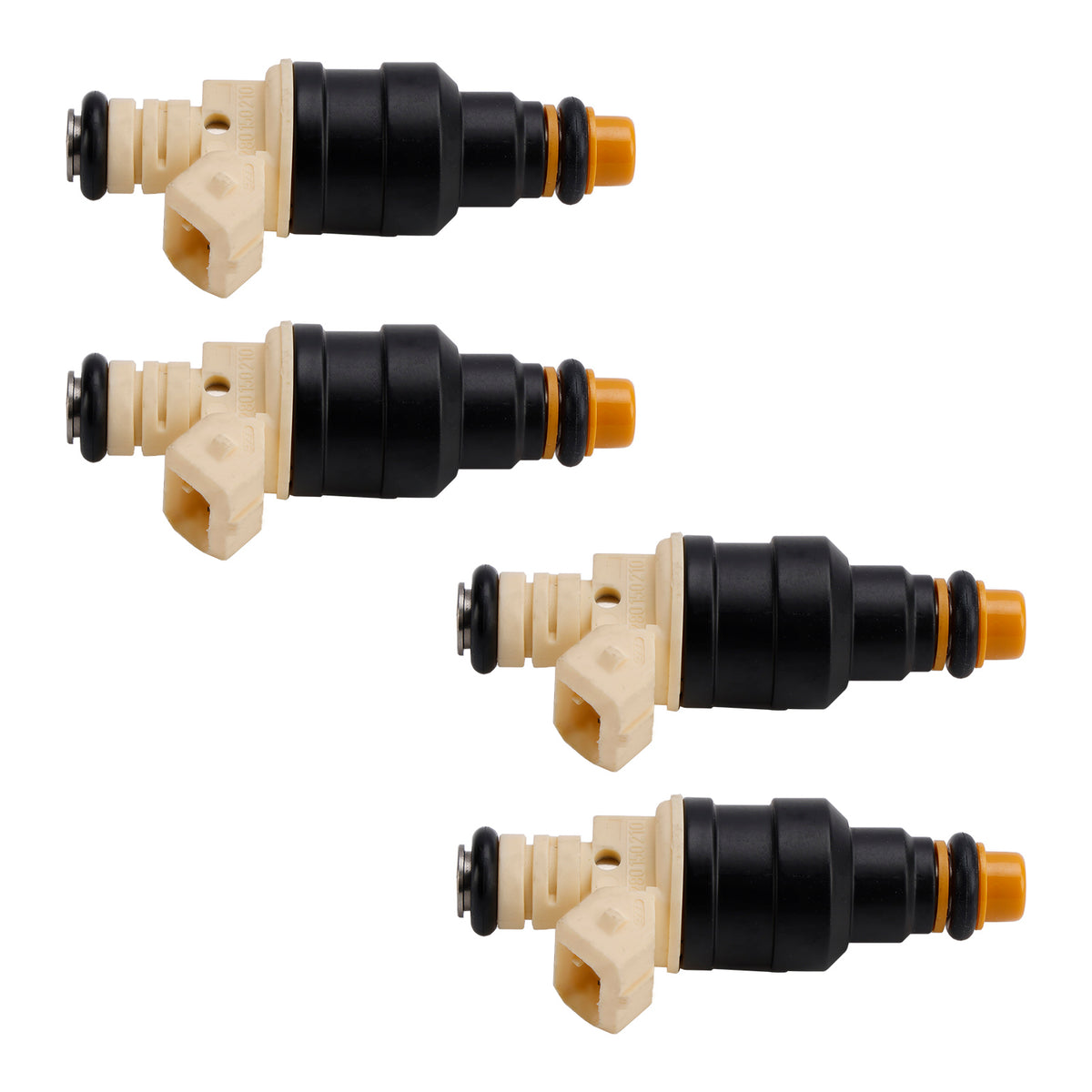 BMW K100 Motorcycle Single Hole Disc EV1 14LB 4PCS 0280150210 Fuel injectors