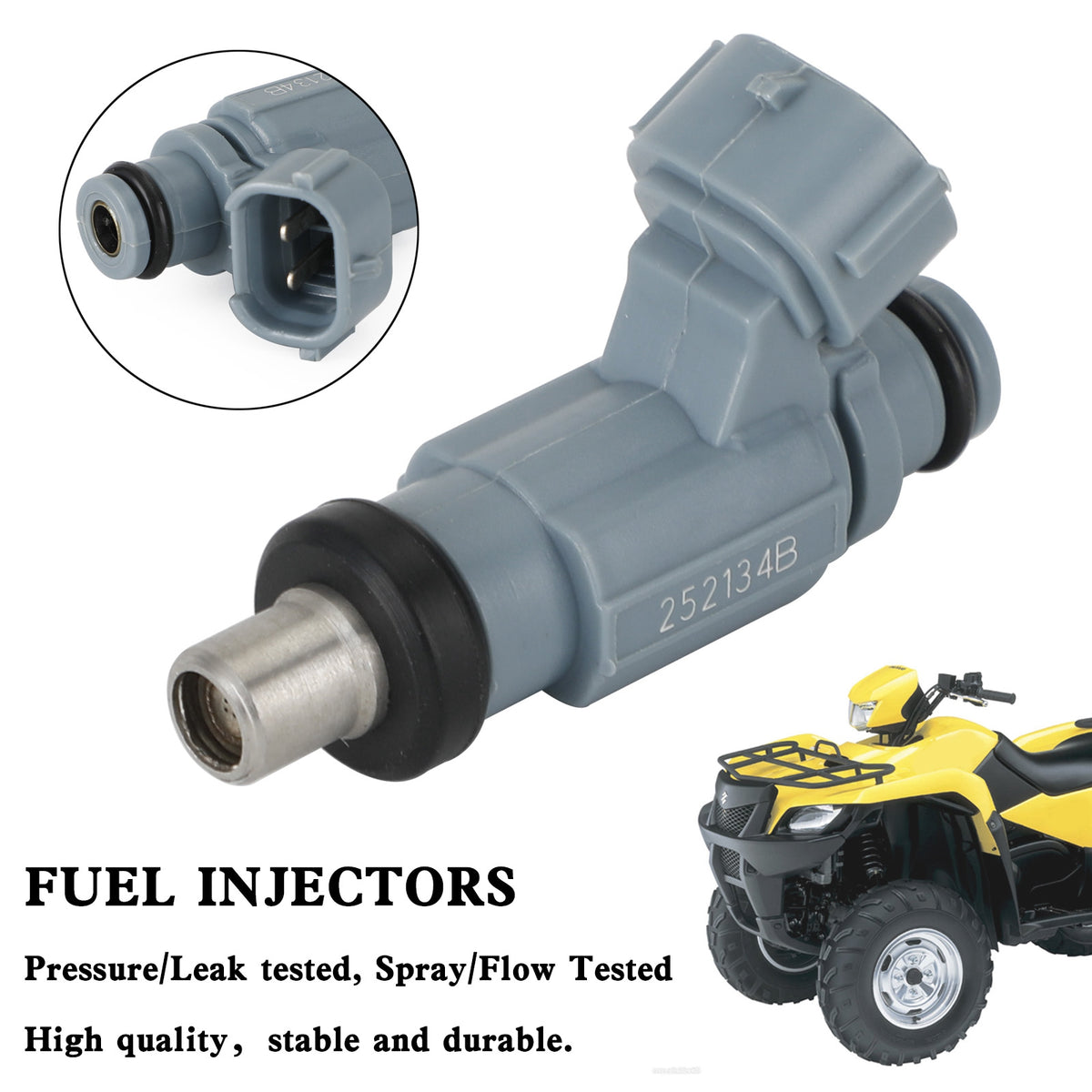 Suzuki King Quad 750 LT-A700 LT-A750 ATV 15710-31G01 Fuel Injector Nozzle