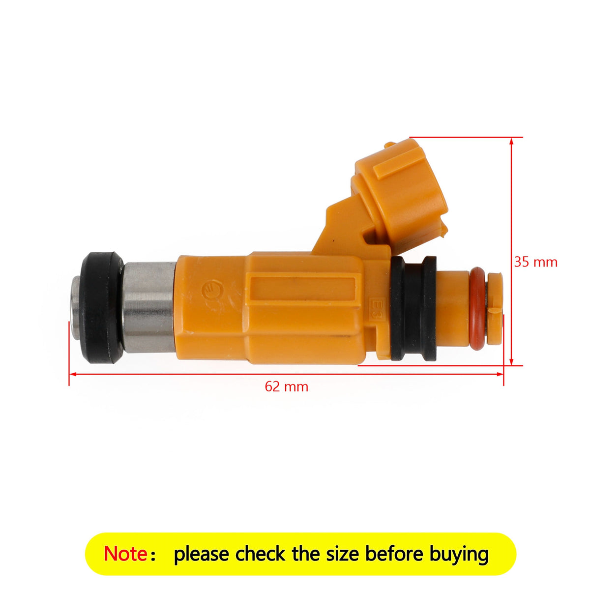 Kawasaki 2000-2008 Vulcan 1500 1600 PN 2PCS 49033-1057 Fuel injectors INP-786