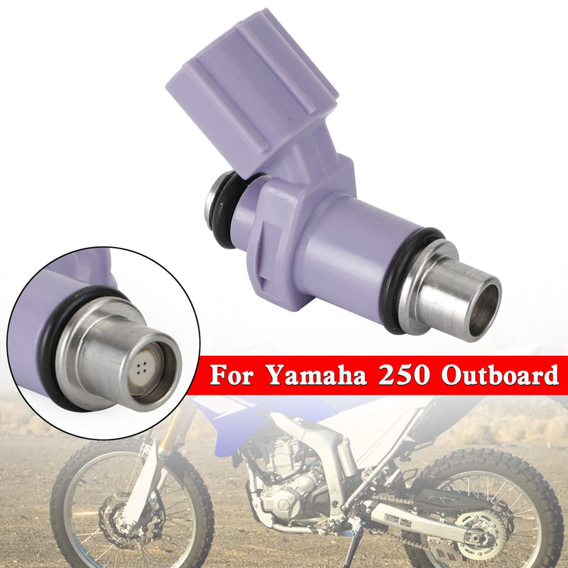 Yamaha 250 Outboard Fuel Injectors 6P2-13761-10-00 Fit