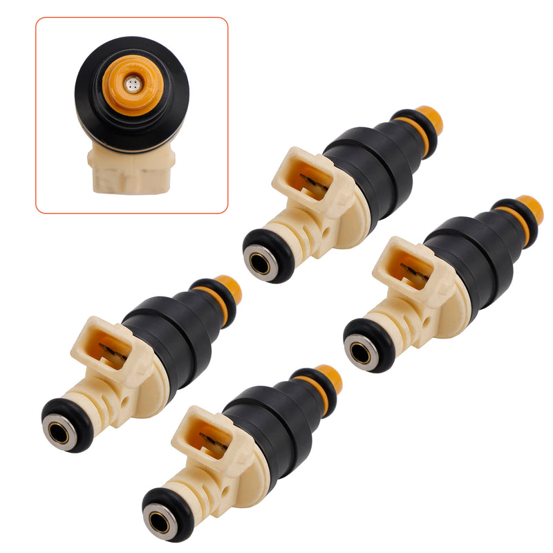 BMW K100 Motorcycle Single Hole Disc EV1 14LB 4PCS 0280150210 Fuel injectors