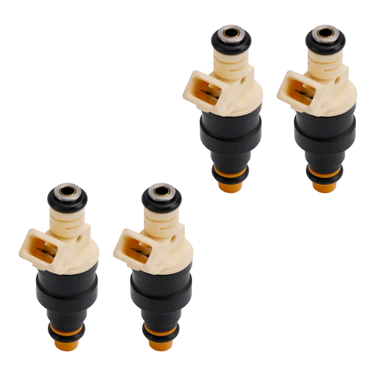 BMW K100 Motorcycle Single Hole Disc EV1 14LB 4PCS 0280150210 Fuel injectors