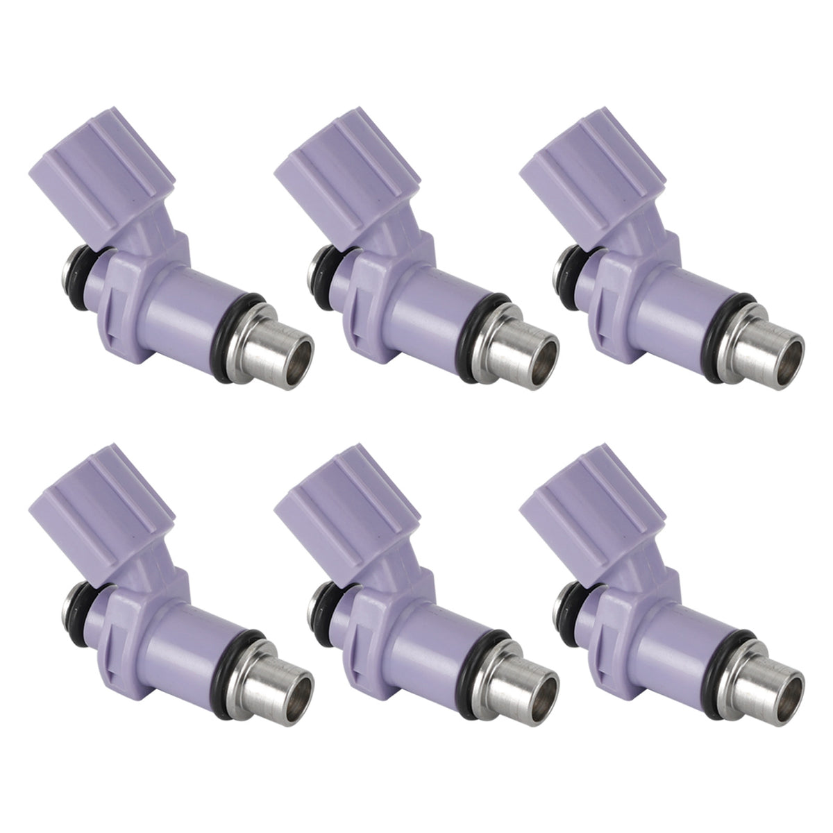 Yamaha 250 Outboard 6PCS Fuel Injectors 6P2-13761-10-00 Fit