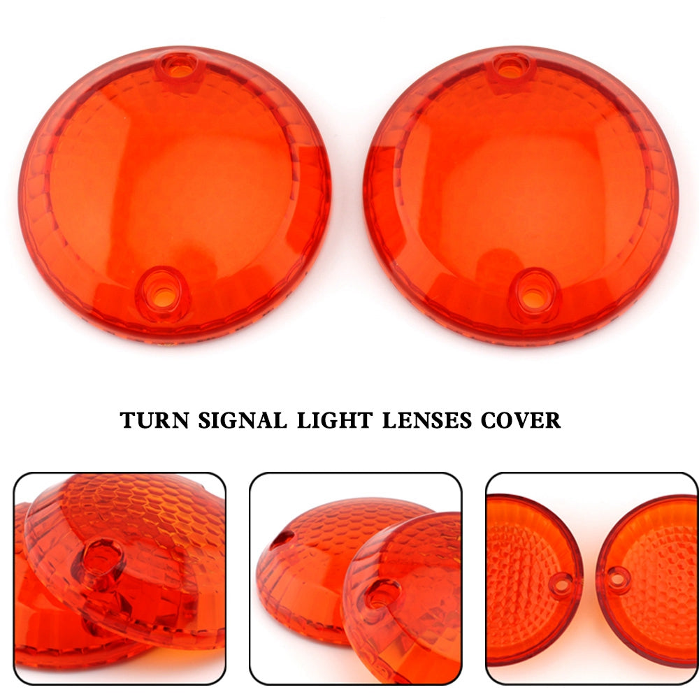 Suzuki Cruisers Intruder 1400 VX800 Amber Turn Signal Light Lens Cover