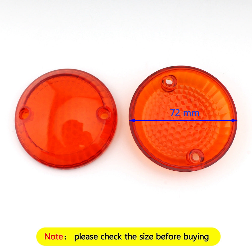 Suzuki Cruisers Intruder 1400 VX800 Amber Turn Signal Light Lens Cover