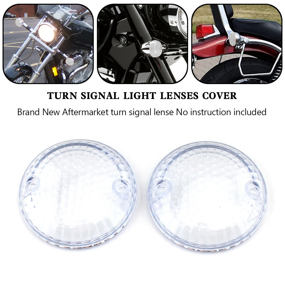 Suzuki Cruisers Intruder 1400 VX800 Clear Turn Signal Light Lens Cover