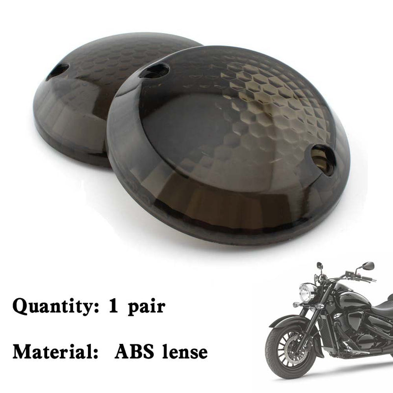 Suzuki Cruisers Intruder 1400 VX800 Smoke Turn Signal Light Lens Cover