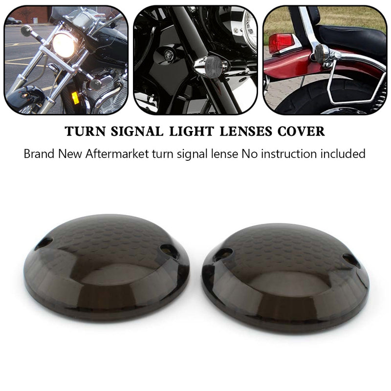 Suzuki Cruisers Intruder 1400 VX800 Smoke Turn Signal Light Lens Cover