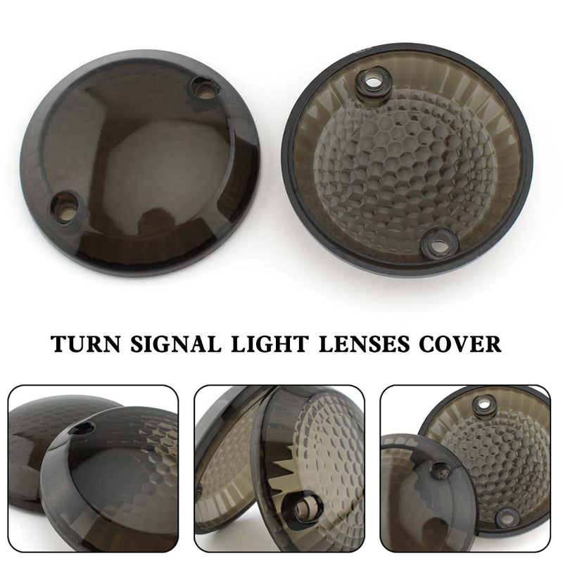 Suzuki Cruisers Intruder 1400 VX800 Smoke Turn Signal Light Lens Cover