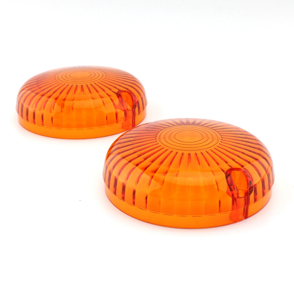 Yamaha V Star 650 1100 Vmax 1200/1700 Amber Turn Signal Light Lens Cover