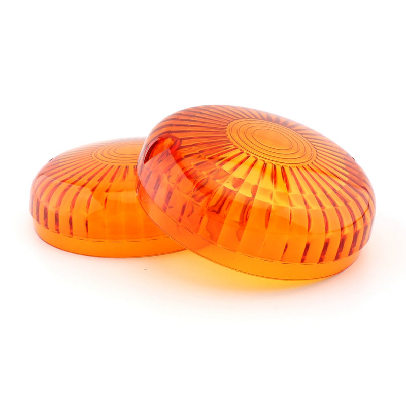 Yamaha V Star 650 1100 Vmax 1200/1700 Amber Turn Signal Light Lens Cover