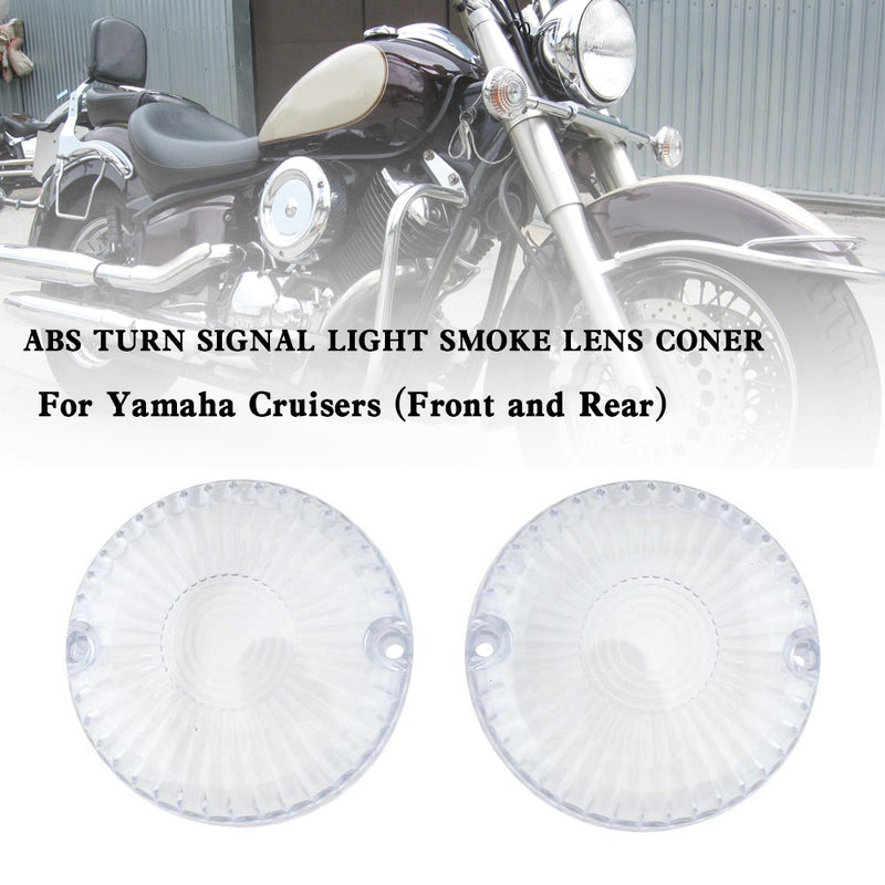 Yamaha V Star 650 1100 Vmax 1200/1700 Clear Turn Signal Light Lens Cover