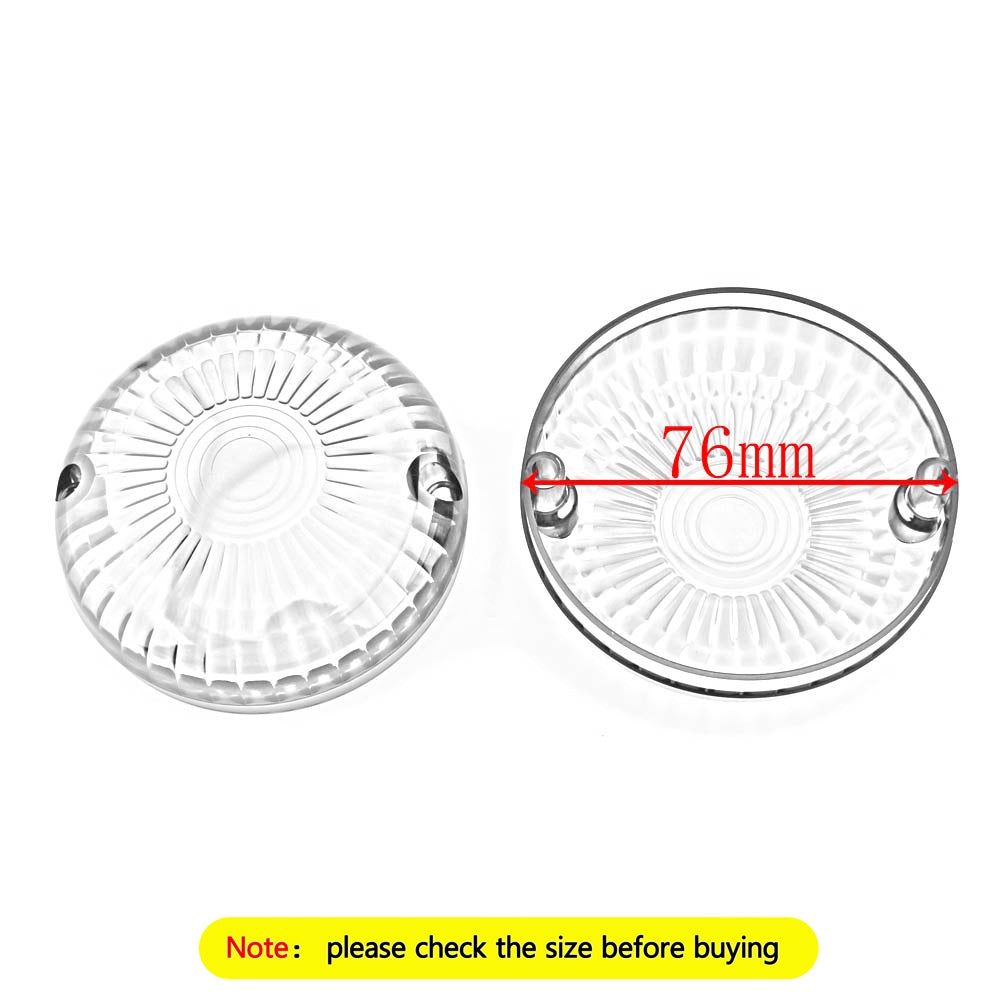 Yamaha V Star 650 1100 Vmax 1200/1700 Clear Turn Signal Light Lens Cover