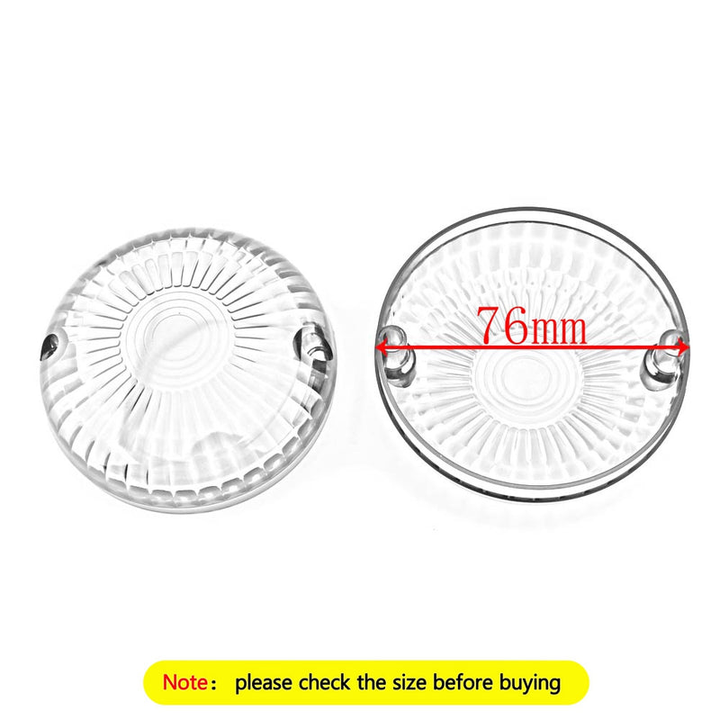 Yamaha V Star 650 1100 Vmax 1200/1700 Clear Turn Signal Light Lens Cover