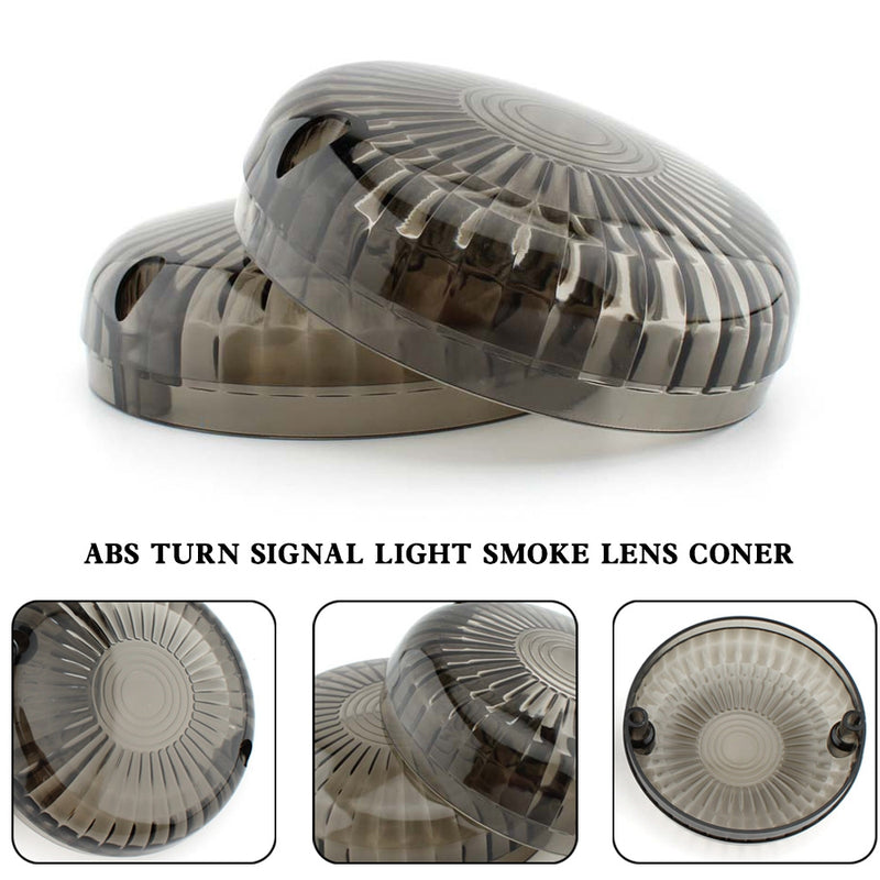 Yamaha V Star 650 1100 Vmax 1200/1700 Smoke Turn Signal Light Lens Cover